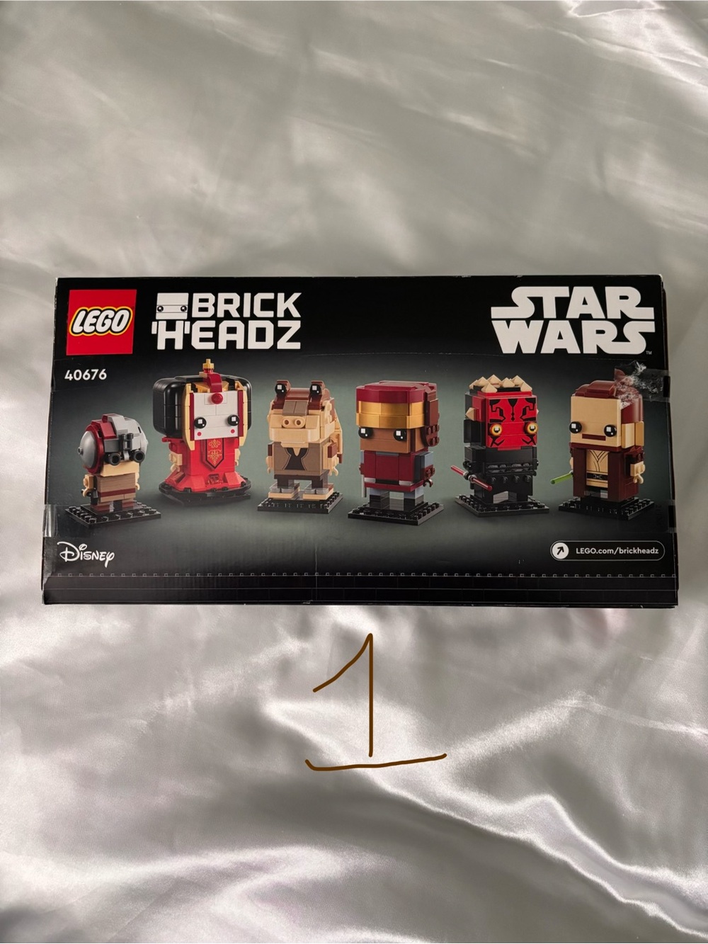 Lego Star Wars BrickHeadz Set without Queen Amidala